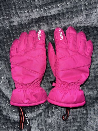 Rękawiczki narciarskie/snowboardowe różowe