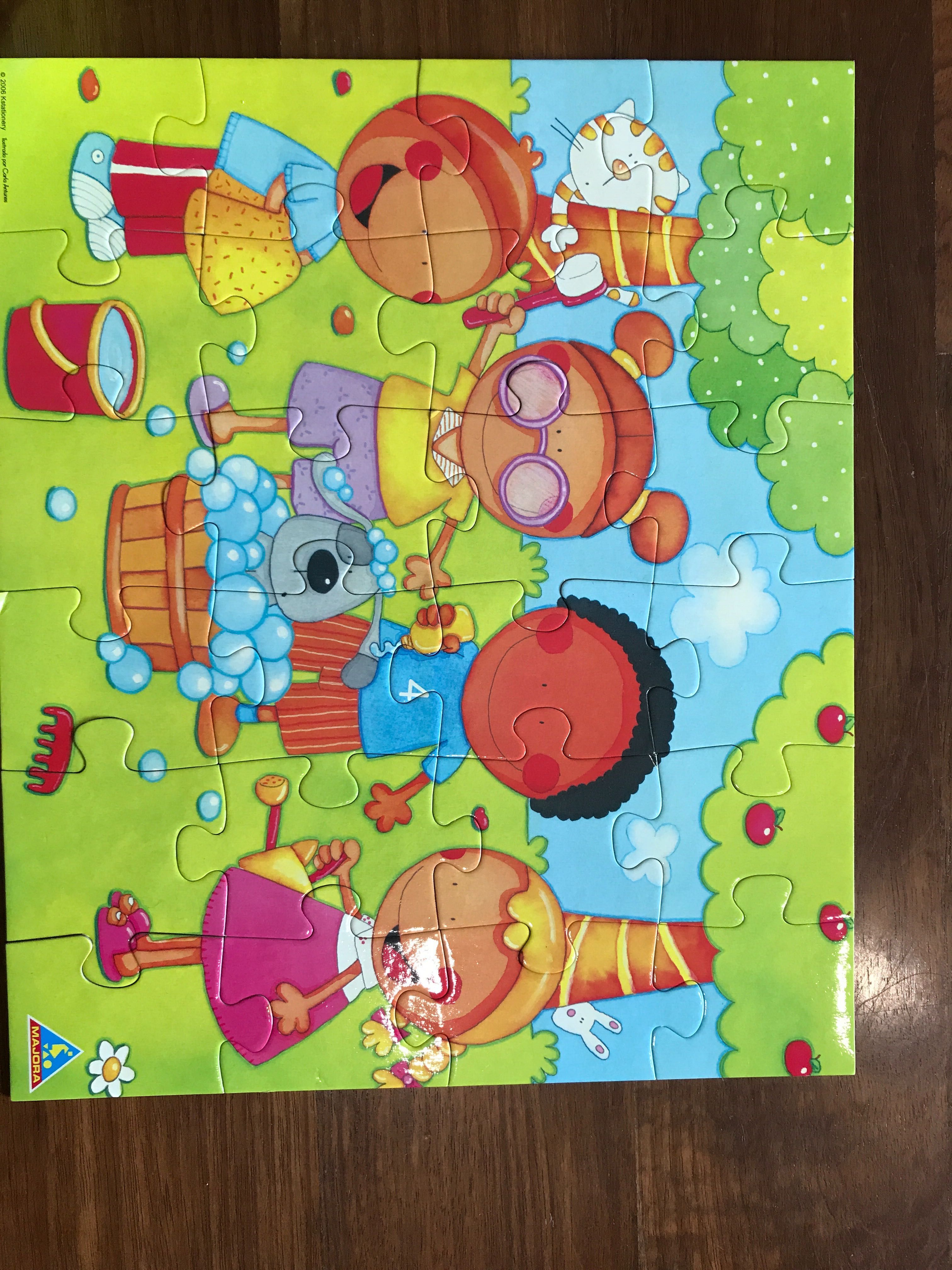 Puzzle de 24 peças a partir dos 3 anos