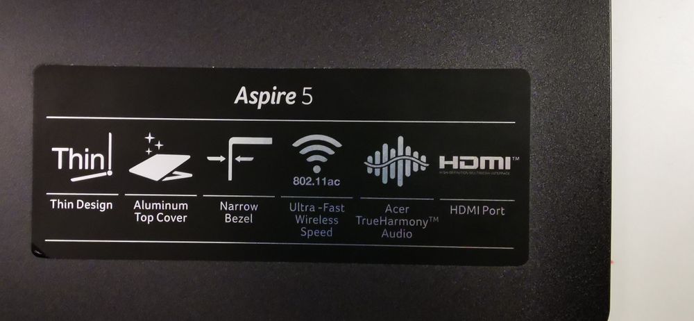 Acer Aspire 5, i7, 16GB, 1TB, GeForce MX250