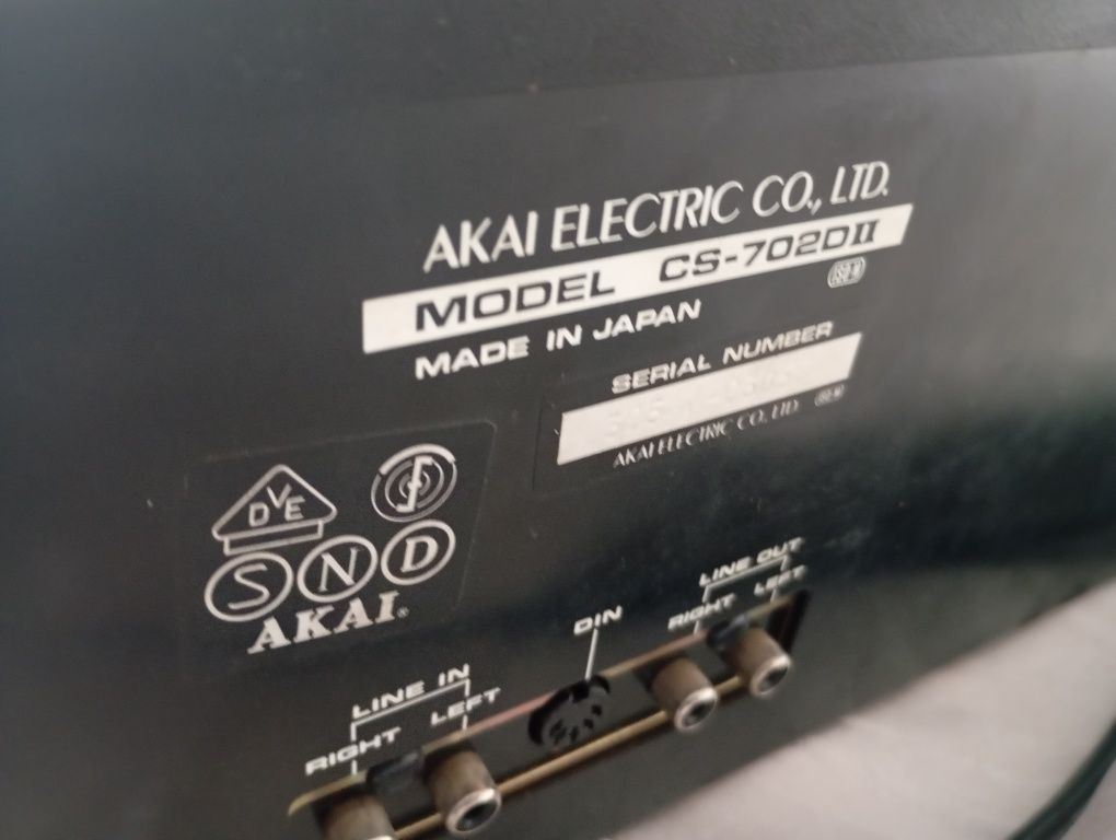Akai CS 702 DII Cassete Deck