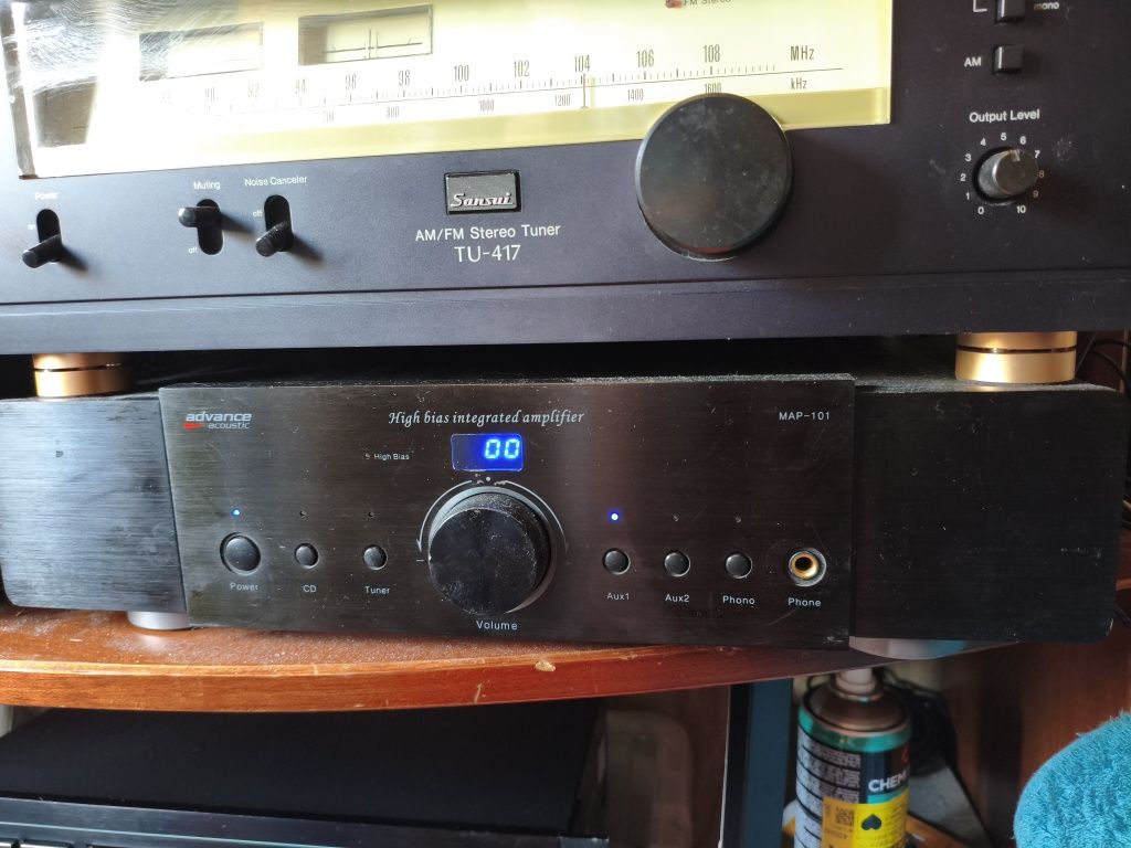 Amplificador Advance Acoustics High Bias Map 101