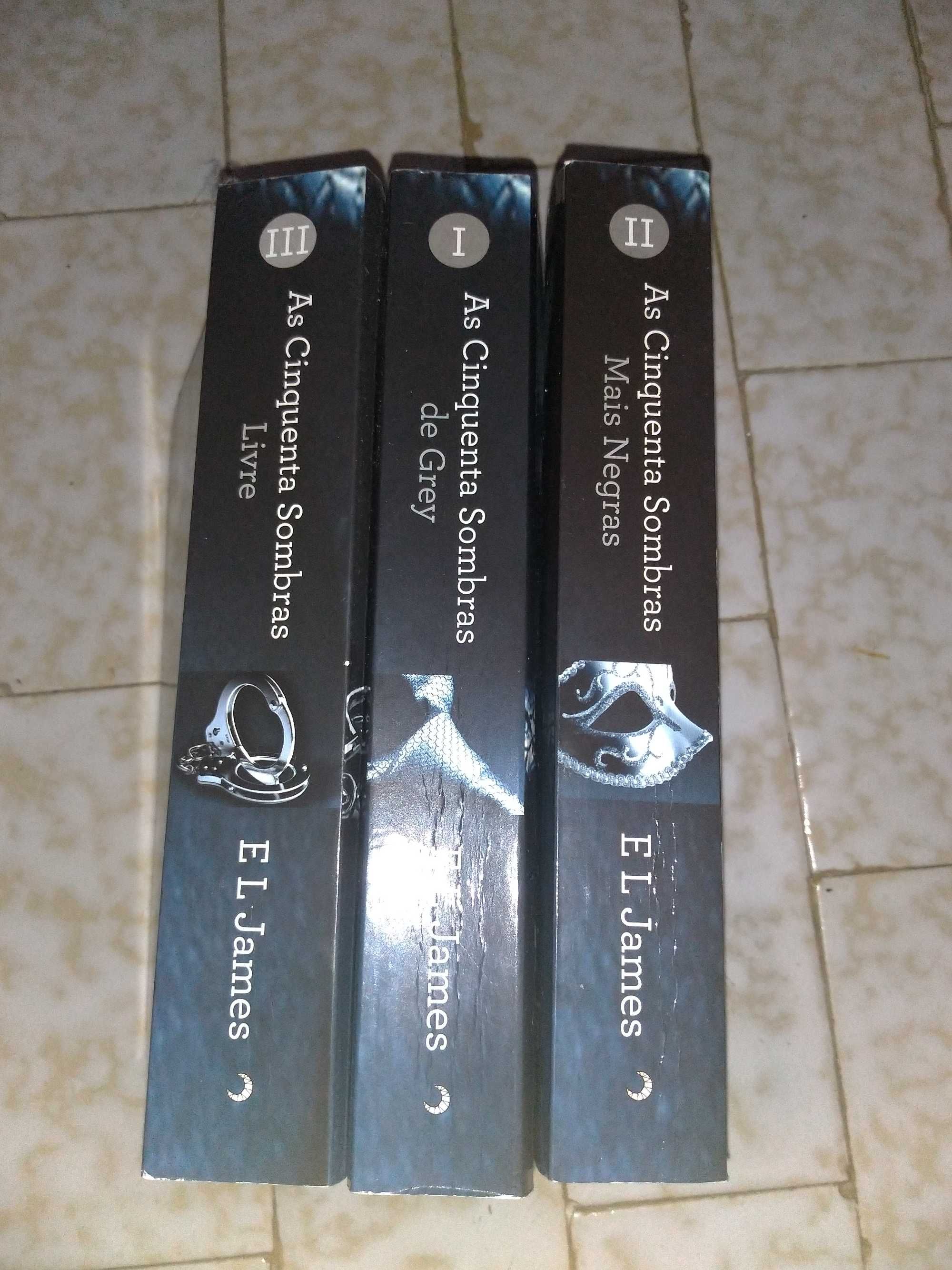 Coleção - trilogia 50 sombras de grey