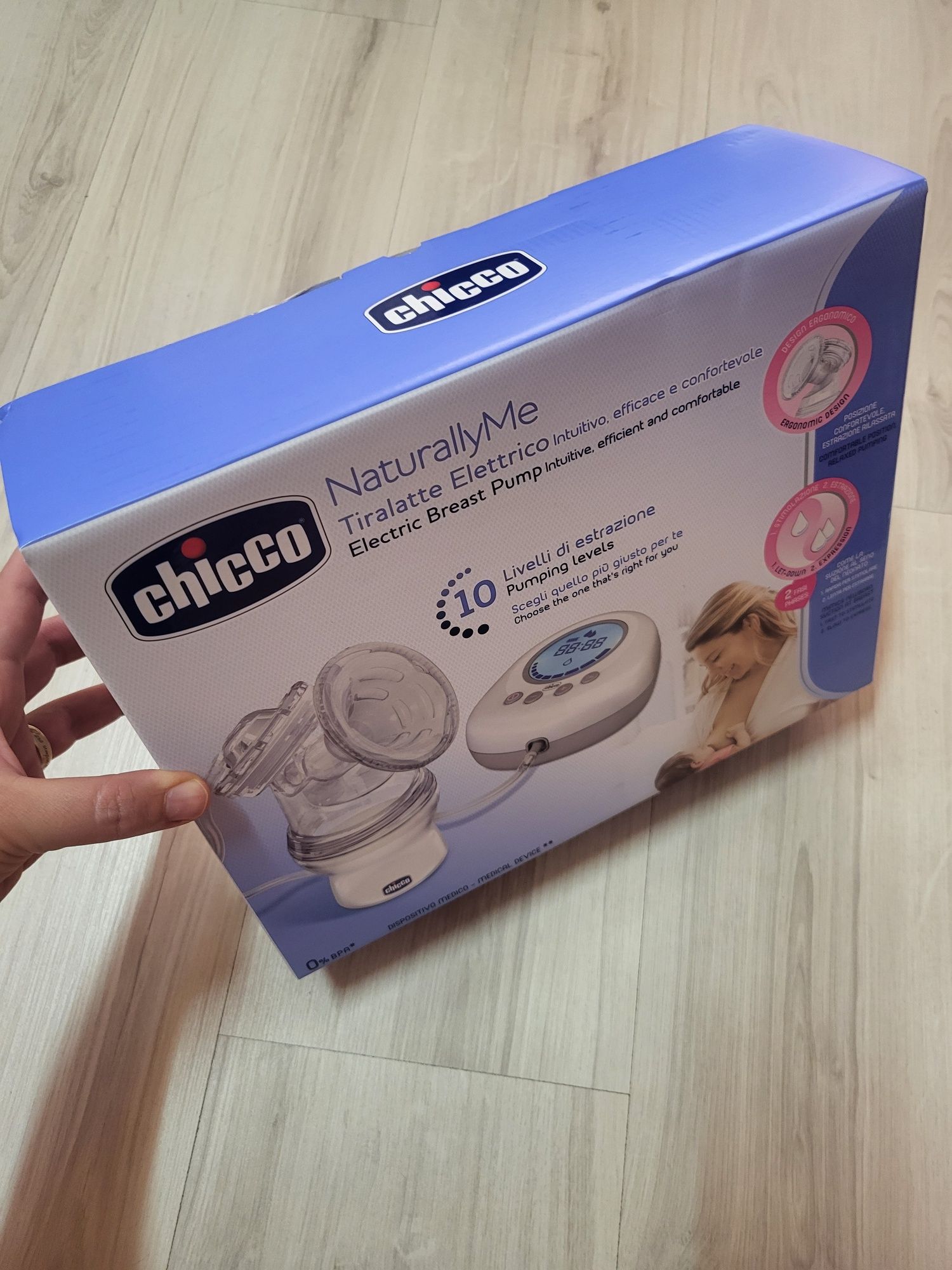 Bomba amamentação CHICCO eléctrica NOVA