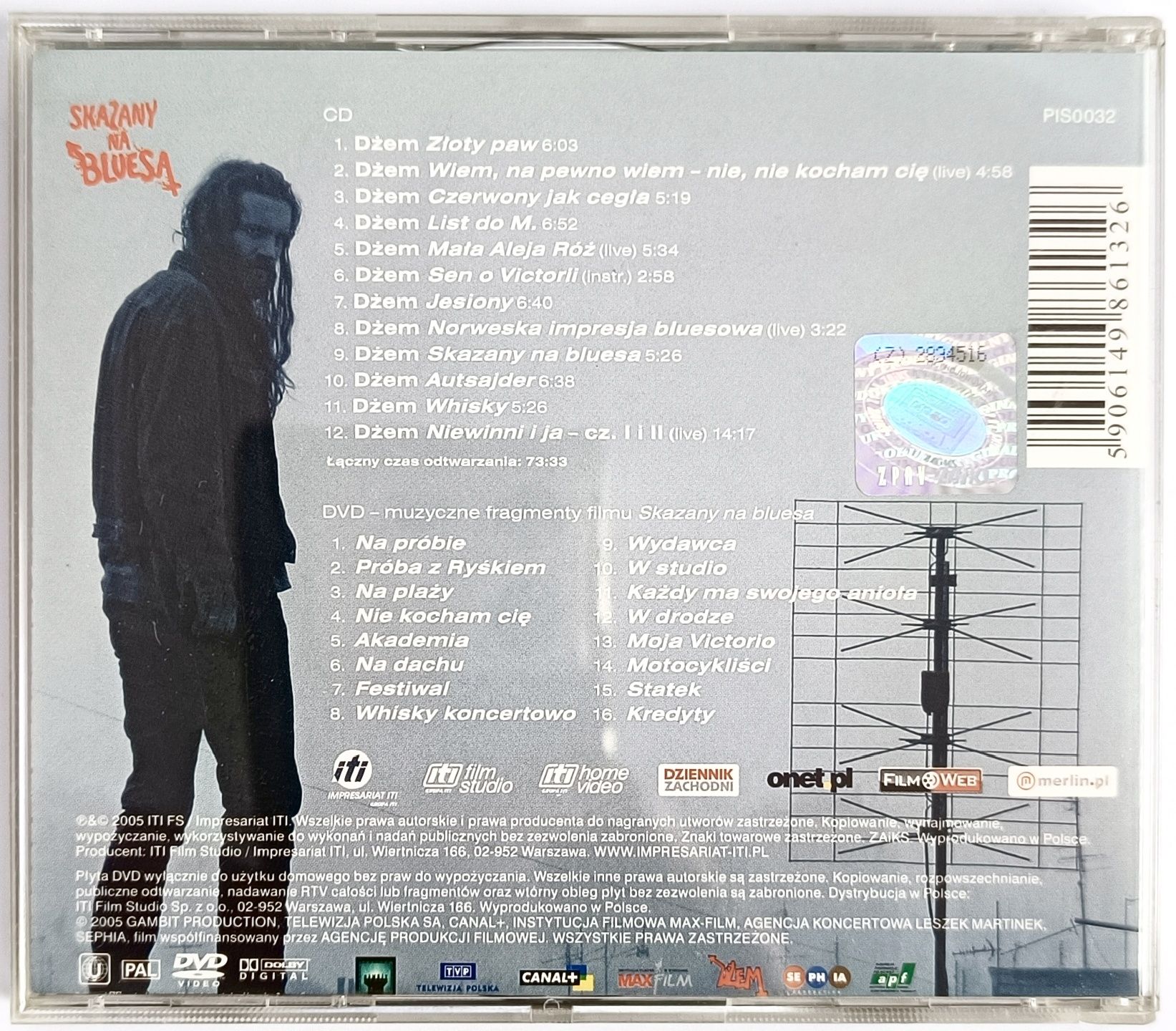 Soundtrack Skazany Na Bluesa 2CD 2005r Dżem