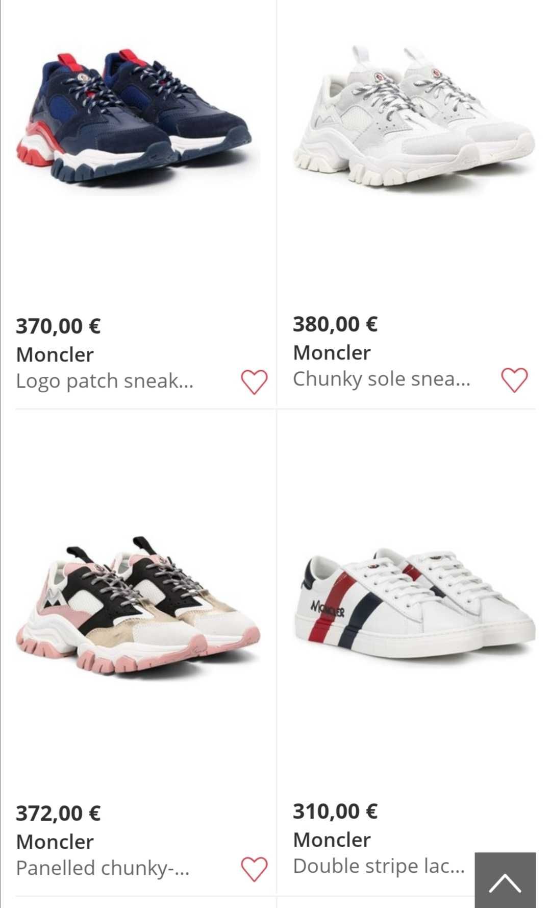 MONCLER Ténis Sapatilhas EUR31 Unissexo