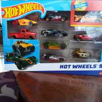 Zestaw pojazdów HOT WHEELS Mattel X6999 9 autek samochodziki resoraki