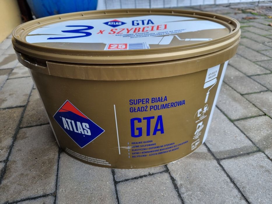 Gładź polimerowa 25kg.