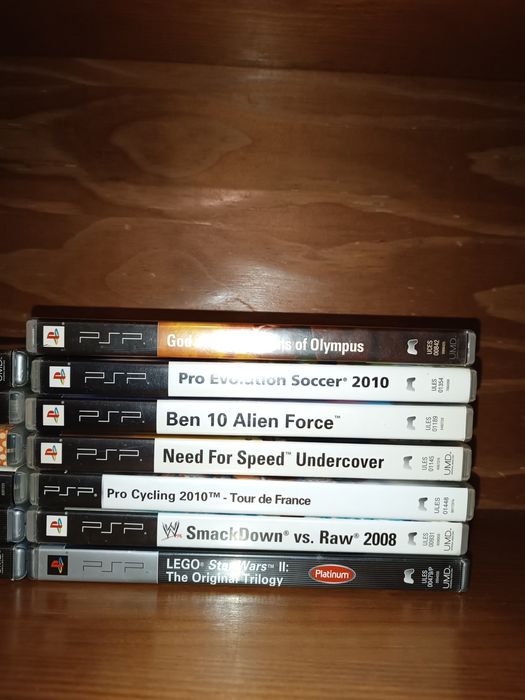 Lote de jogos psp