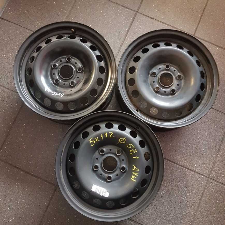 Felga Stal( Mamy 2 sztuki ) 6J R15 ET43 5X112 VW GOLF Skoda Seat.