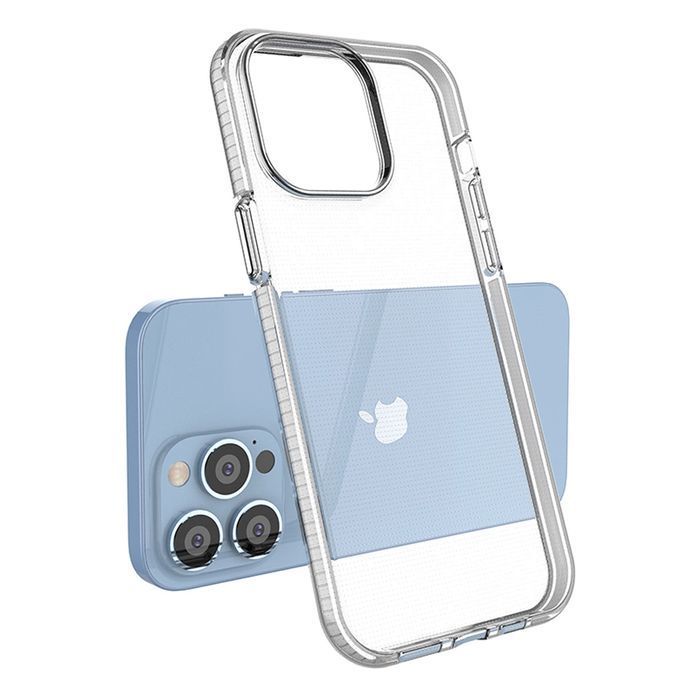 Spring Case etui iPhone 14 Pro Max silikonowy pokrowiec jasnoniebieski