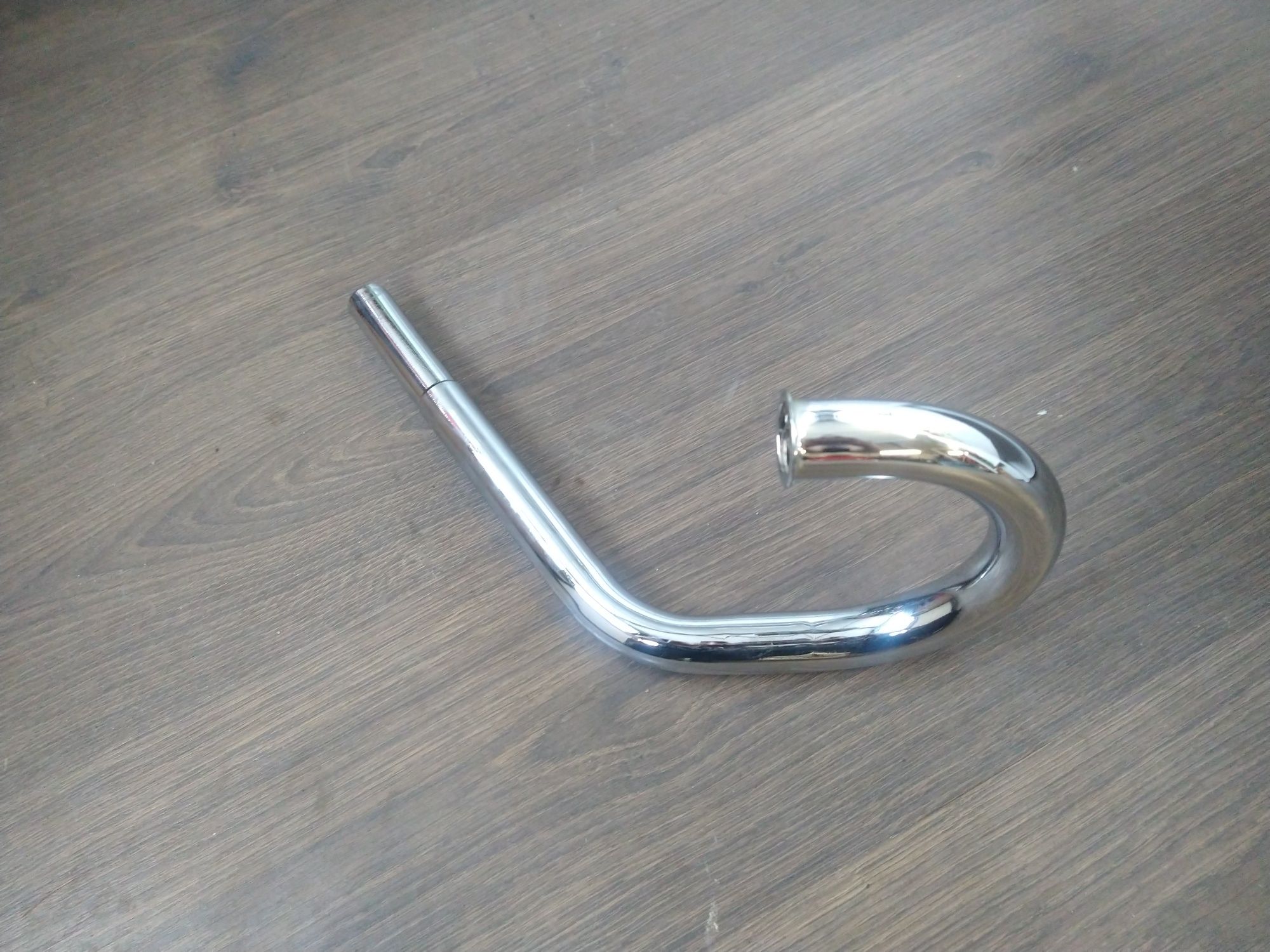 Romet pony motorynka kolanko wydechu nowe chrom