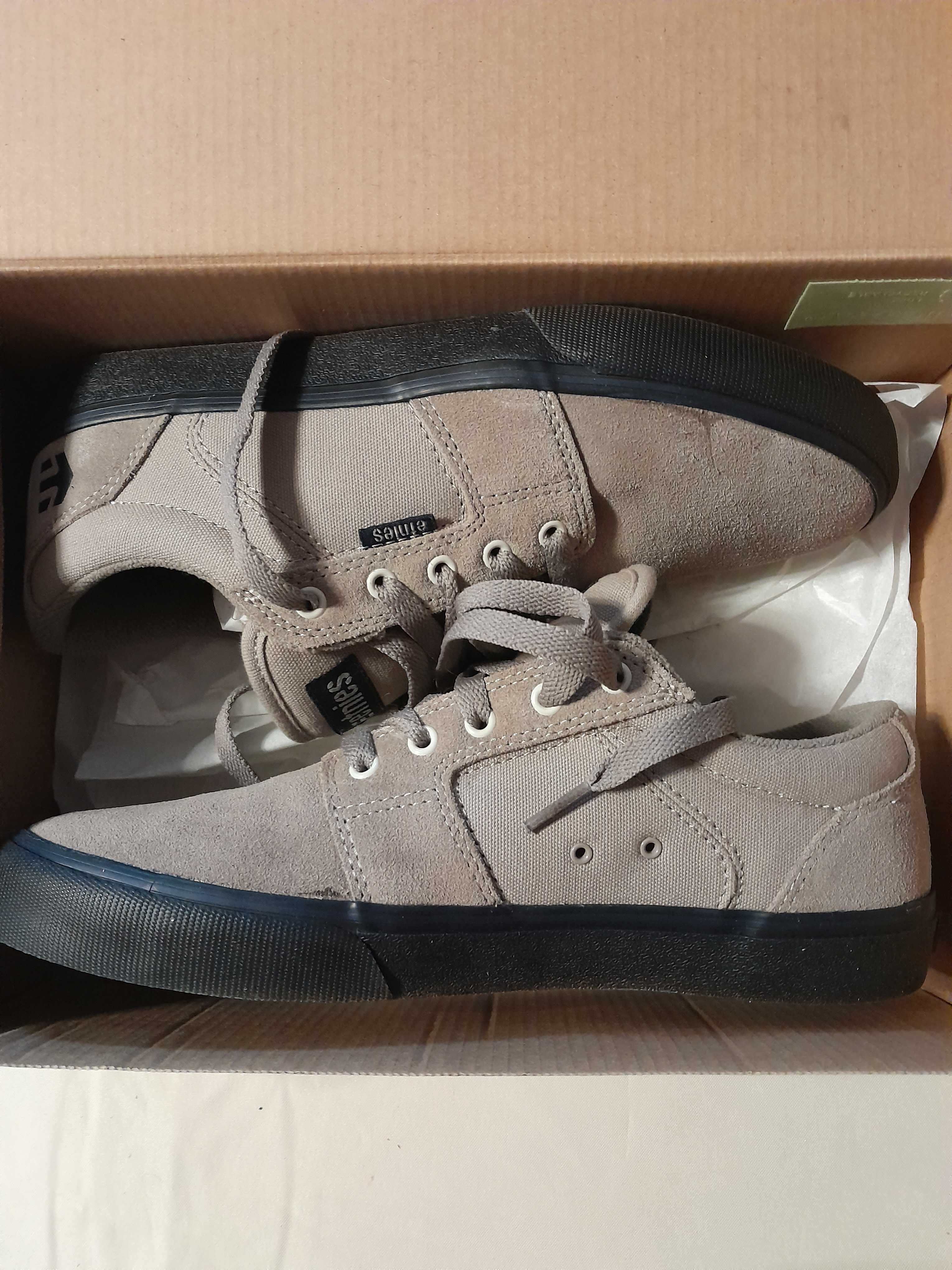 Trampki zamszowe beżowe Etnies barge Ls Nowe 41