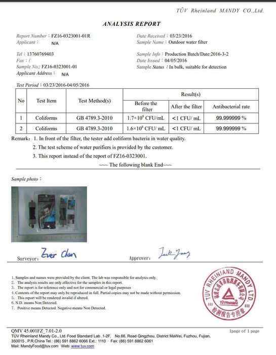 Фільтр для води Versa Flow Light