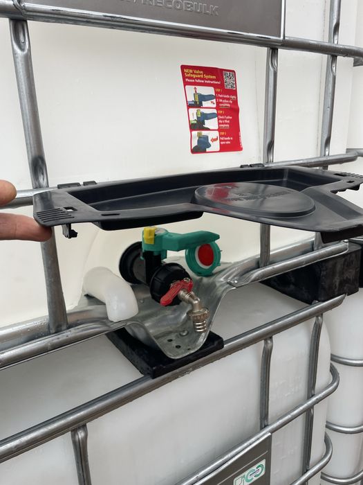 Zbiornik mauzer na deszczówke, mauser, paletopojemnik