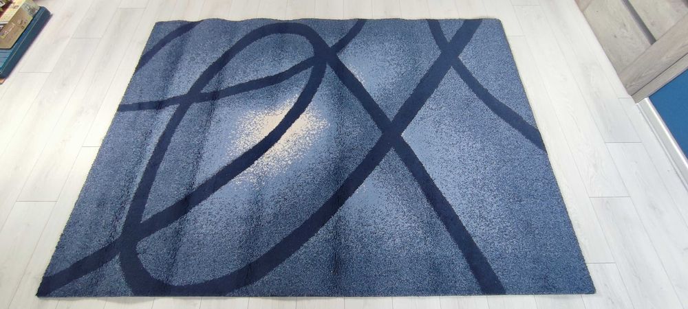 Dywan młodzieżowy niebieski