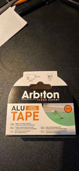 Arbiton taśma ALU TAPE do podkładów 25mx5cm