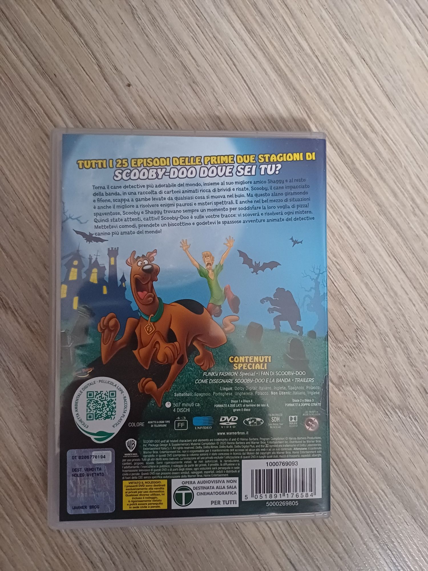 Scooby Doo gdzie jesteś seria 1-2 dvd Pl.dubing