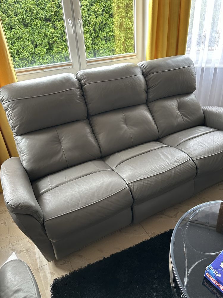 Sofa i 2 fotele skora