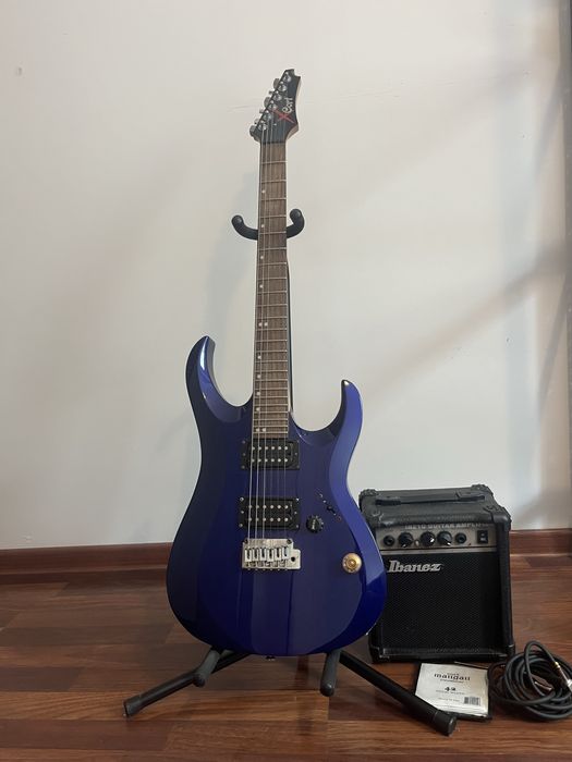 Gitara elektryczna + wzmacniacz (PEŁEN ZESTAW)
