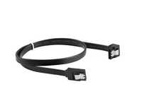 Kabel SATA DATA Lanberg CA-SASA-13CU-0050-BK 50cm kątowy z zatrzaskiem