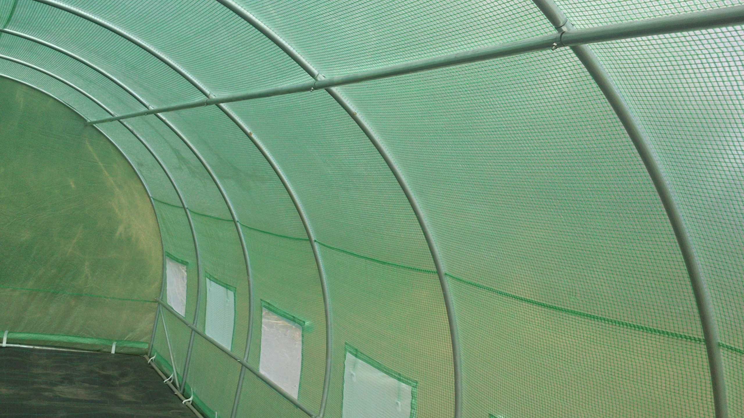 Estufa Agrícola 6m x 3m x 2m (7 Arcos) - Promoção