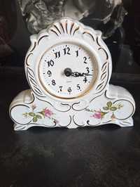 Zegar w porcelanie kominkowy