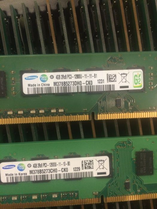 DDR3 4GB Hynix, Micron, Samsung SDRAM 1600/1333 MHz Intel/AMD
