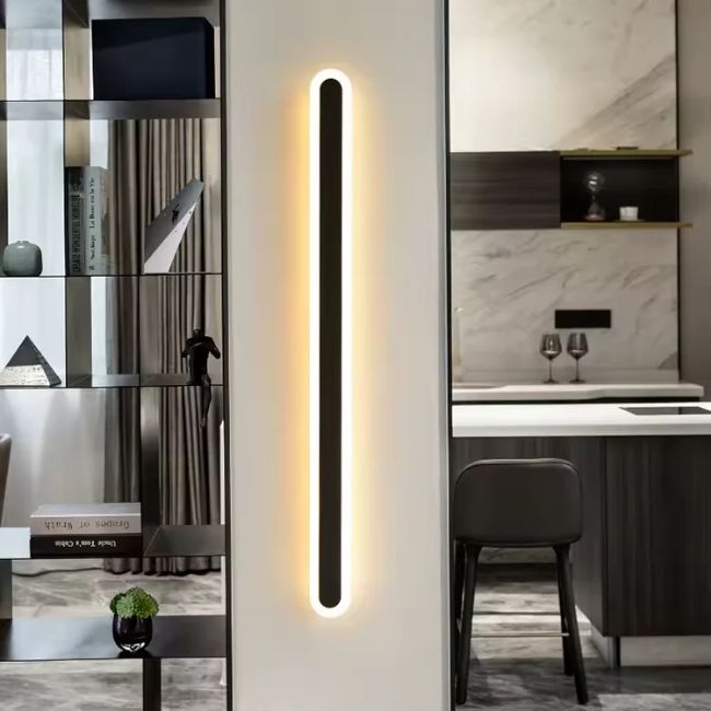 Lampa Kinkiet Led Ogrodowa Elewacyjna Zewnętrzna Długa 60Cm B.neu
