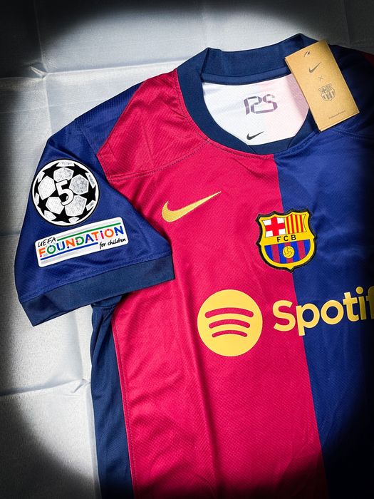 (M) Jersey Kit 24/25 Lamine Yamal #19 Barcelona Champions League / M