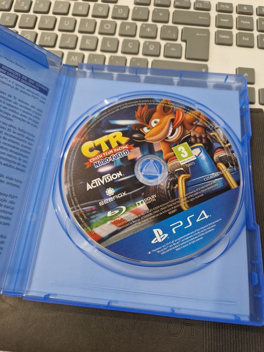 Jogo PS4 CTR- crash team racing