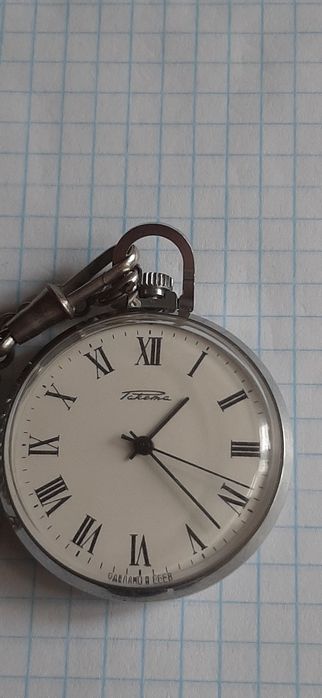 Карманные часы Ракета, сделаны в СССР