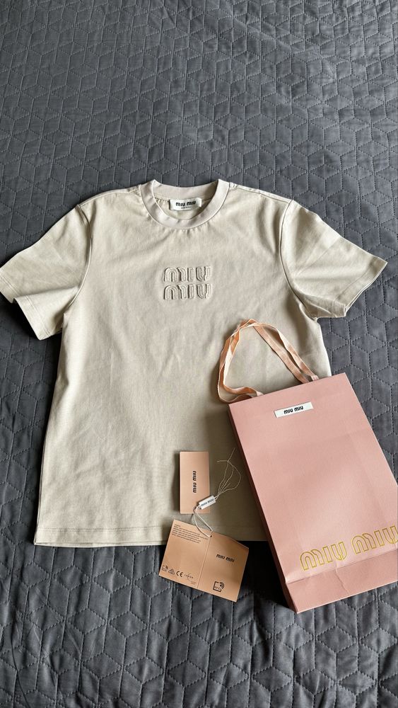 Оригінальна футболка Miu Miu XS/S