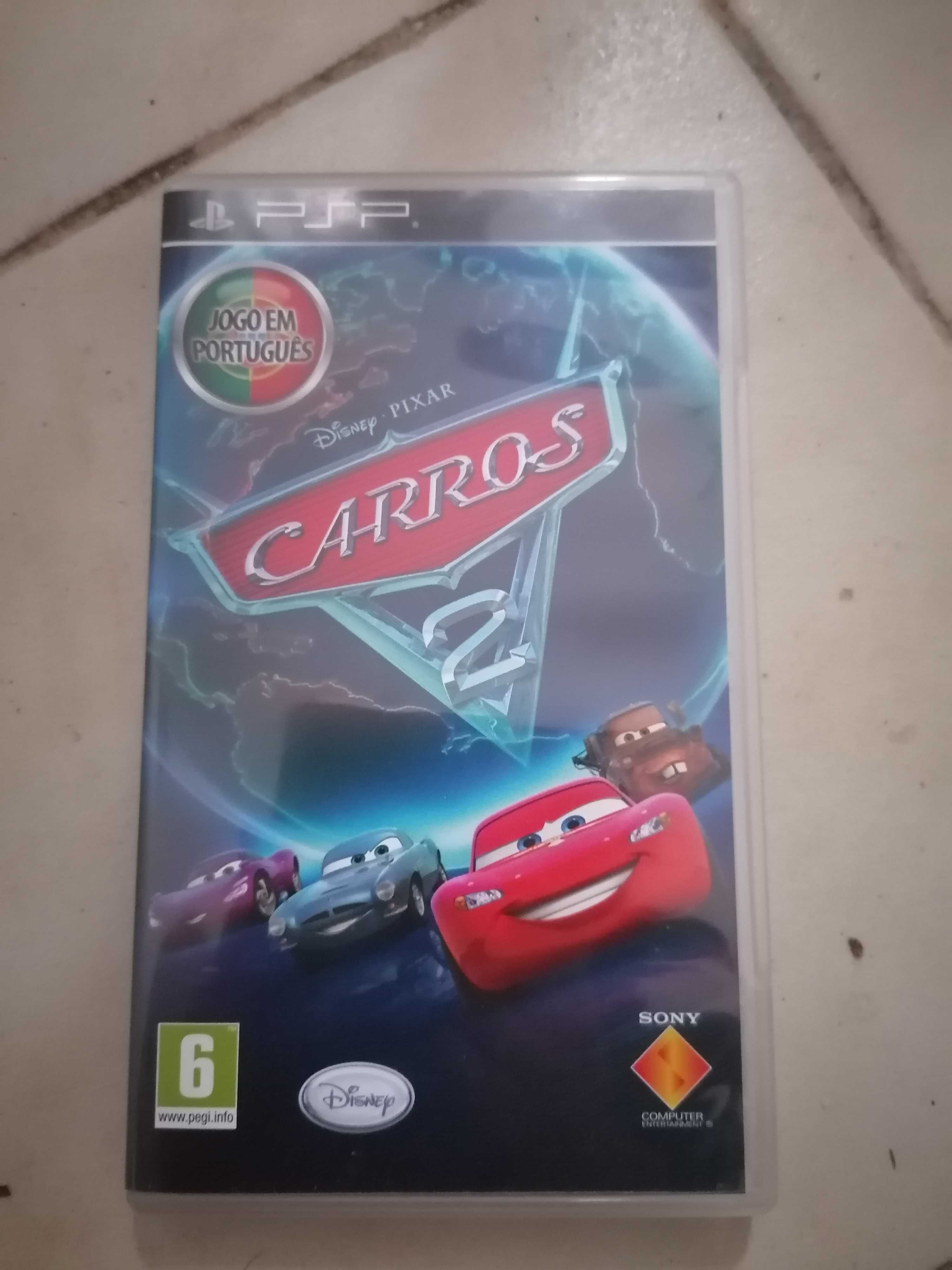 Jogo carros 2 para psp