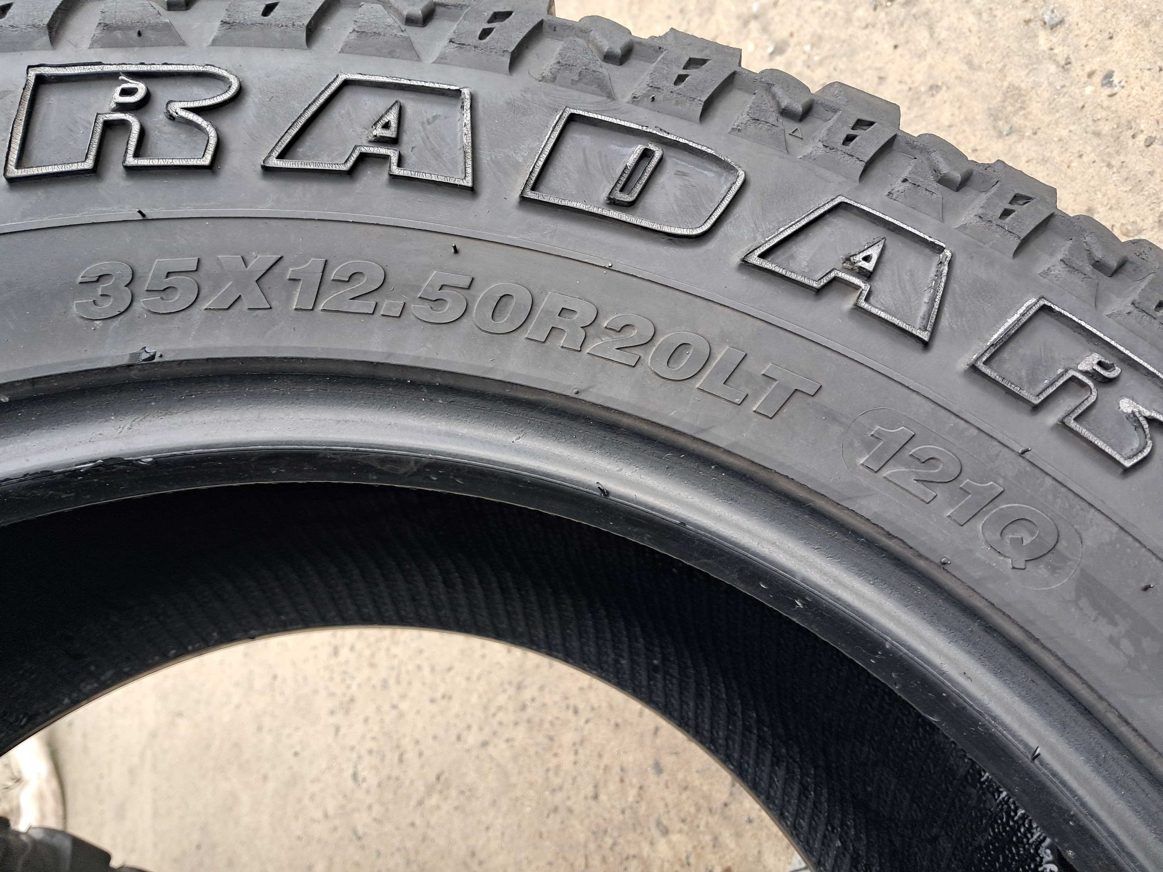 Резина всесезонна, 35x12.50 R20 Radar Renegade R7 MT (арт. 12636)