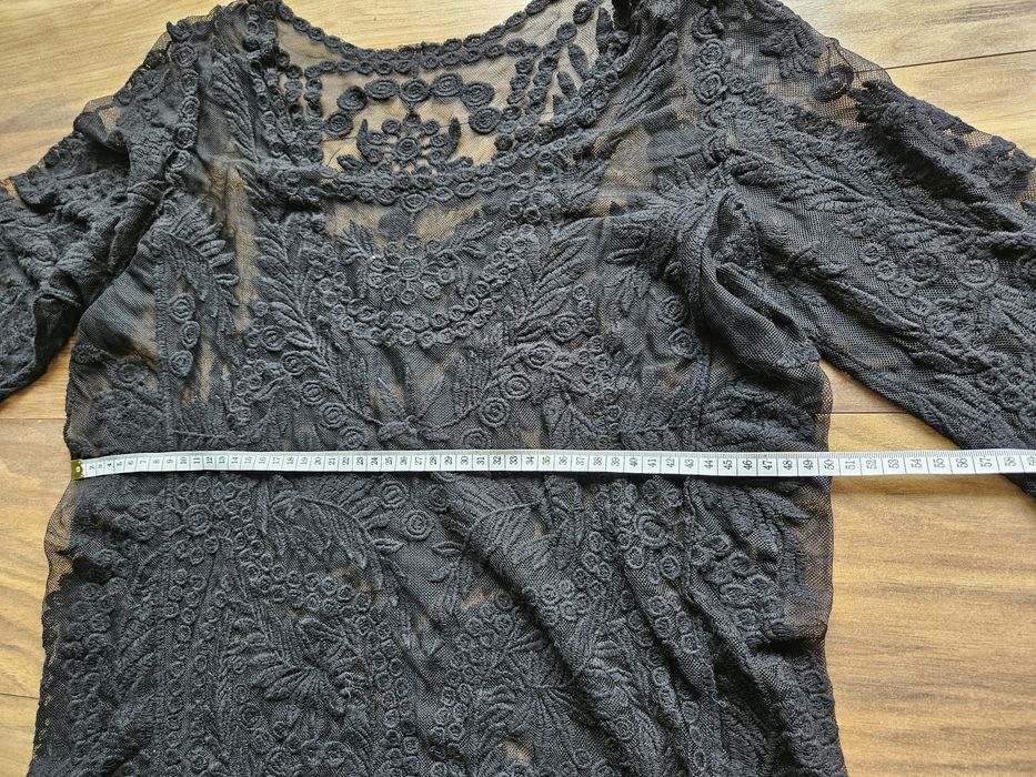 Bluzka koronkowa tiulowa r. S / M