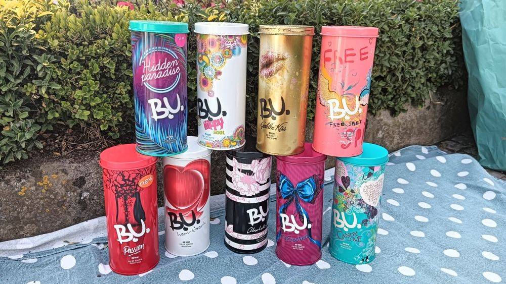 Perfumes da marca B.U.