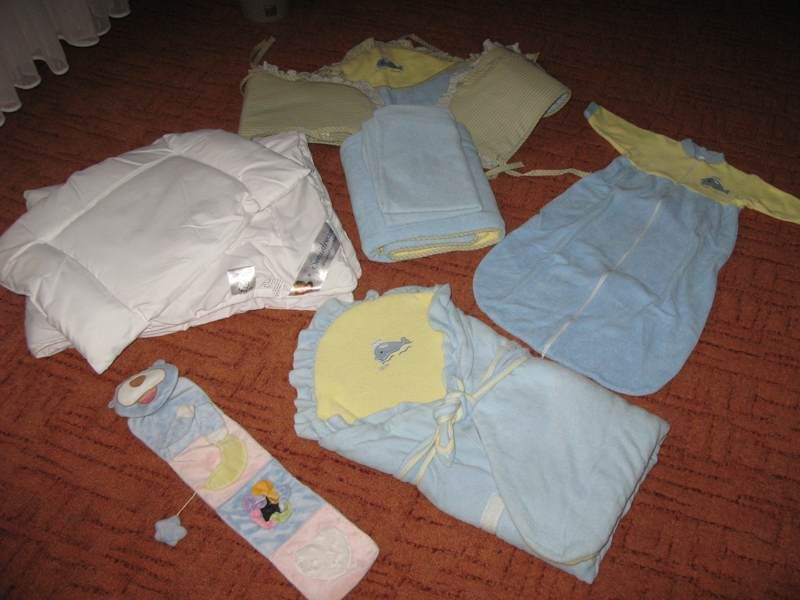 Kpl pościeli, kołdra,poduszka,rożek,śpiworek