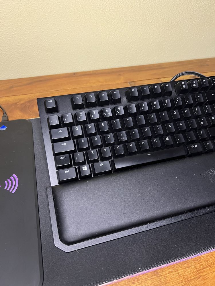 Razer Blackwidow Elite Teclado mecânico + teclas razer verdes