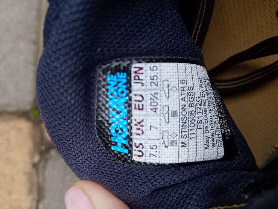 Кросівки Hoka Stinson Atr 6 40 / 40,5