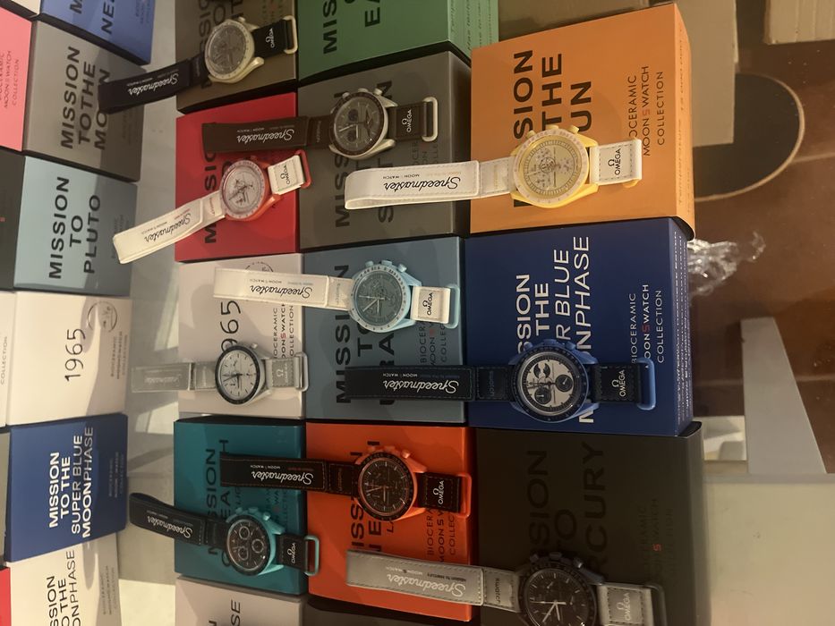 Omega x Swatch Varias cores