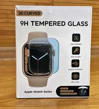 Защитное 3D стекло для Apple Watch 7 45 mm