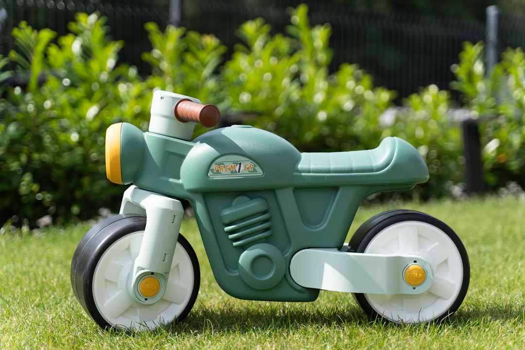 FALK Jeździk Scooter Prem1er Retro Zielony - Vintage rowerek biegowy