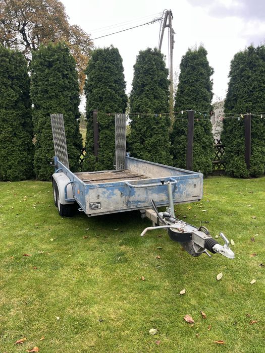 Przyczepa laweta do minikoparki dmc 3500