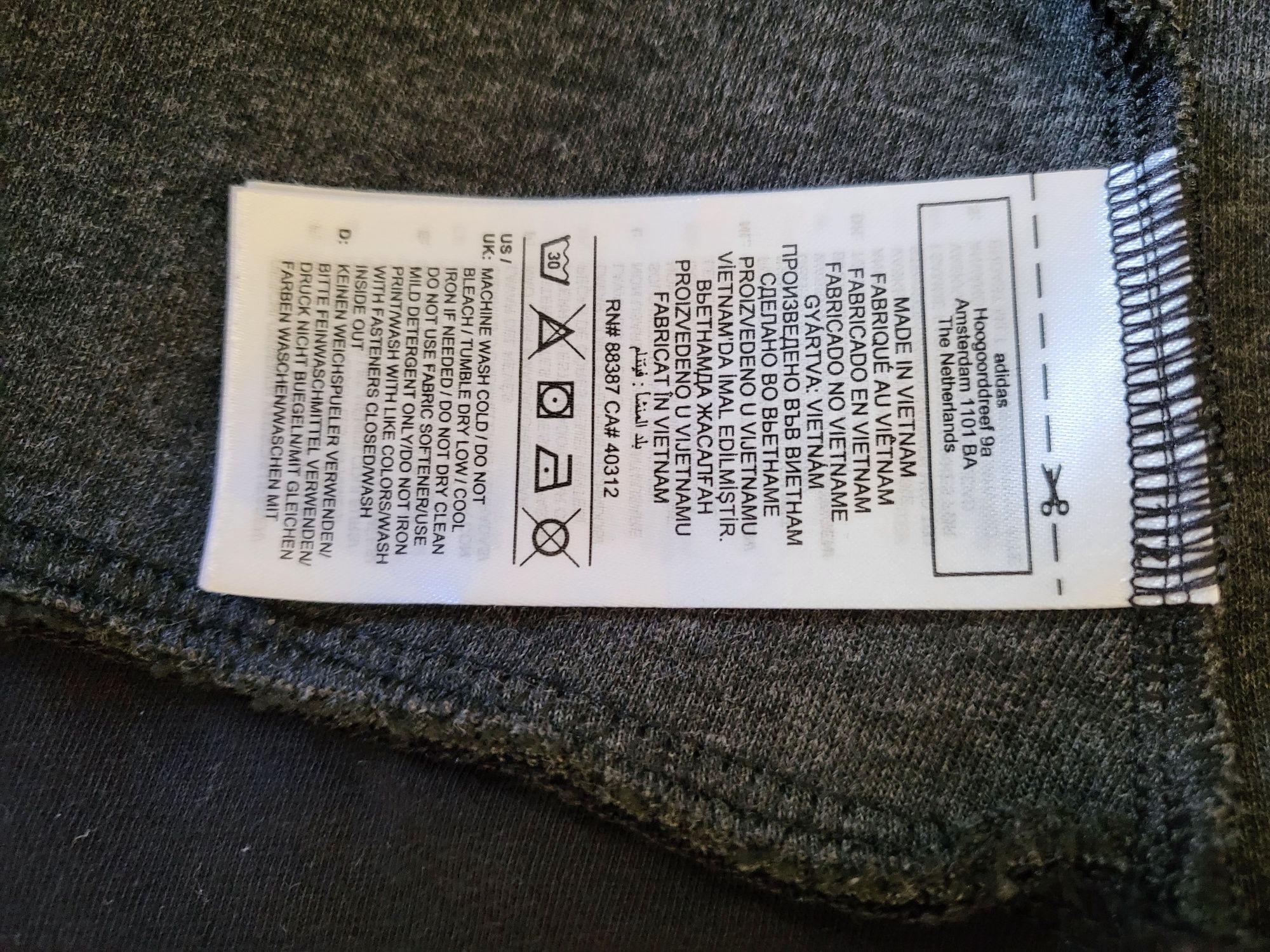 Bluza adidas krótka