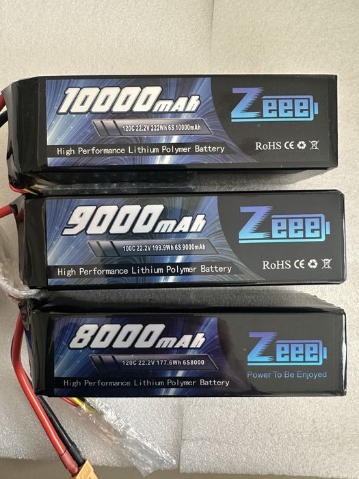LiPo 6s, 8s від 1300-10000мАч 120С-150С. 100% Гарантія якості