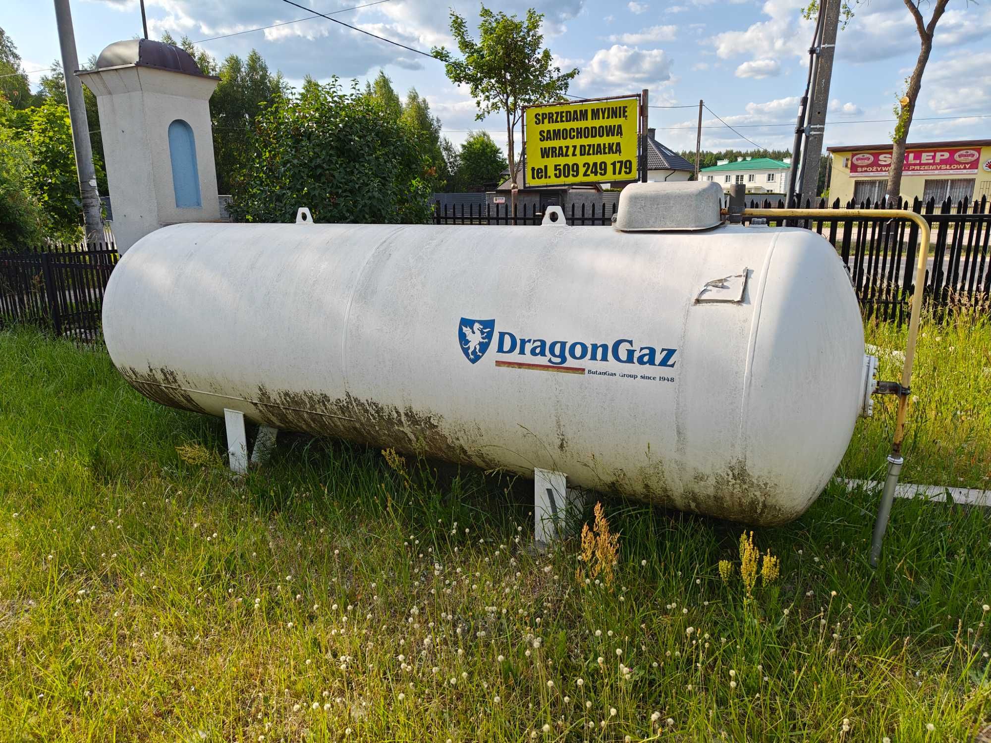 Myjnia samochodowa bezdotykowa 2 stanowiskowa z działką gm Kampinos
