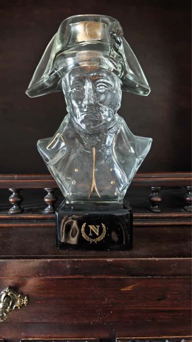 Garrafa de vidro vintage