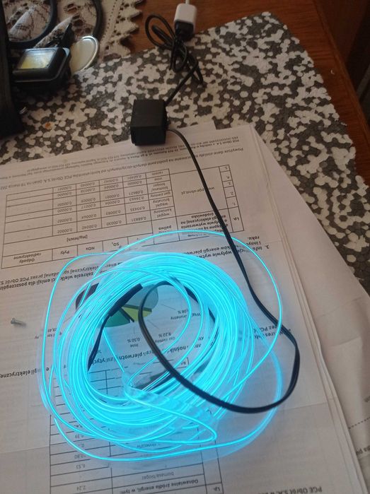 Świecące LED wężyki do oświetlenia wnętrza samochodu mebli witryny 5m