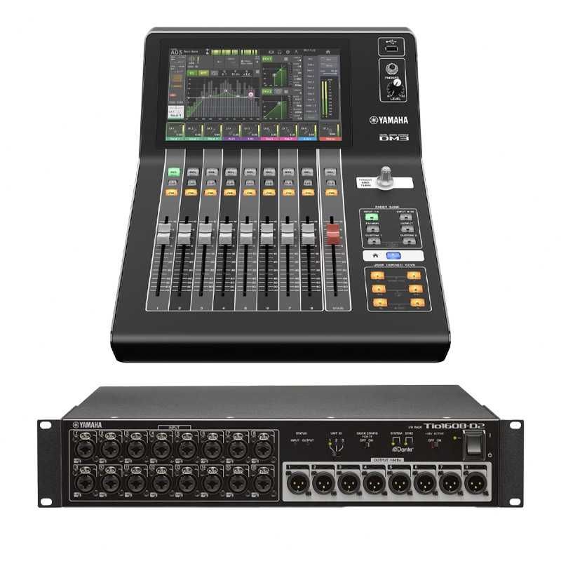 YAMAHA DM3 plus YAMAHA Tio1608-D2 zestaw
