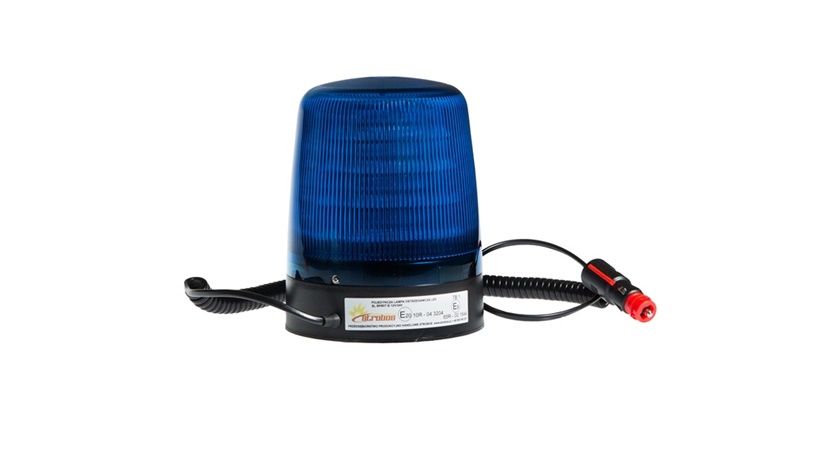 Sygnalizator/Lampa pojedyncza LED SPIRIT mocowanie magnetyczne STROBOS